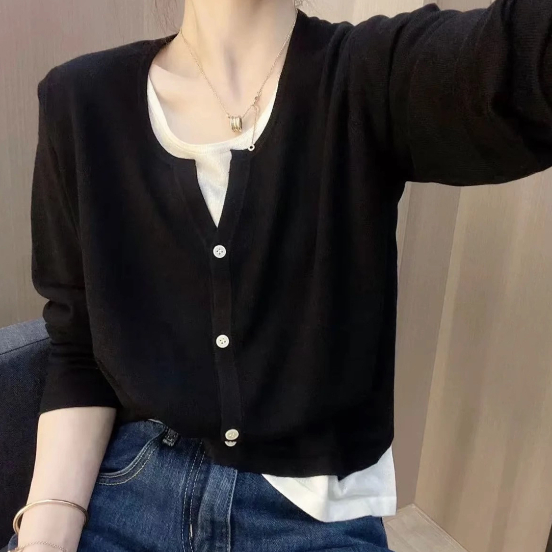 D50933南油高货假俩件毛衣