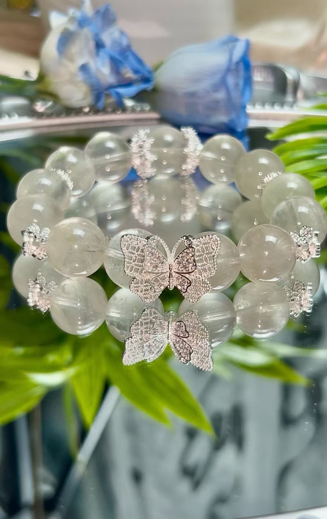 非金属珐琅手链 晶晶链接 手工设计款仙气