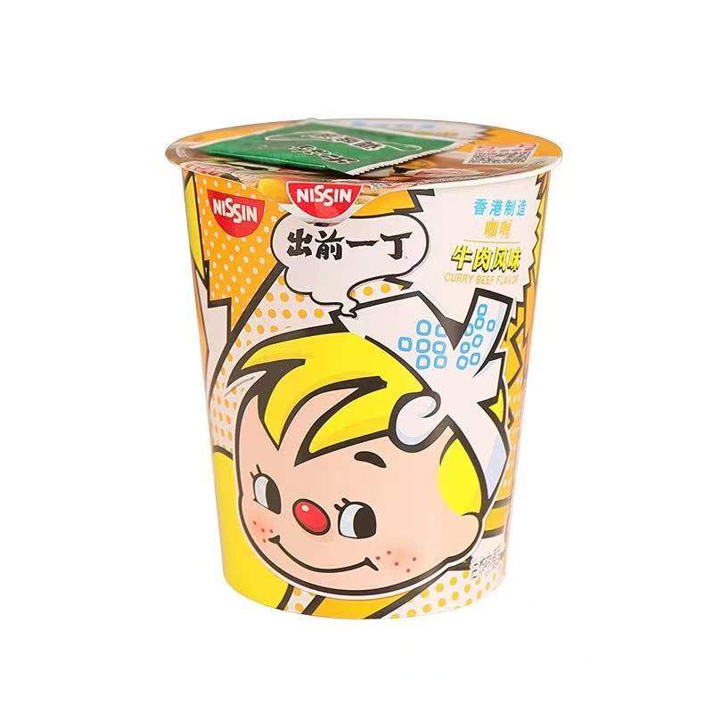 咖喱牛肉风味泡面75g*6杯【保质期到2025/12/27】