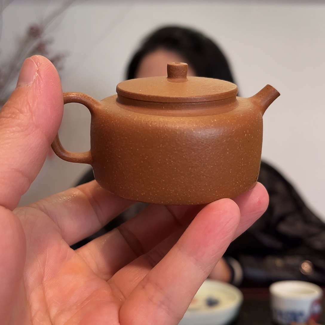 紫砂降坡泥德钟壶