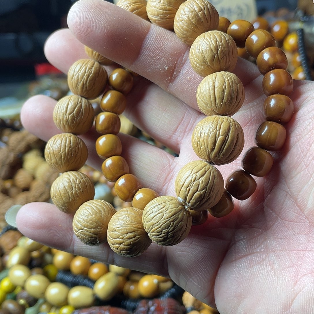 吊坠佛螺菩提两件套