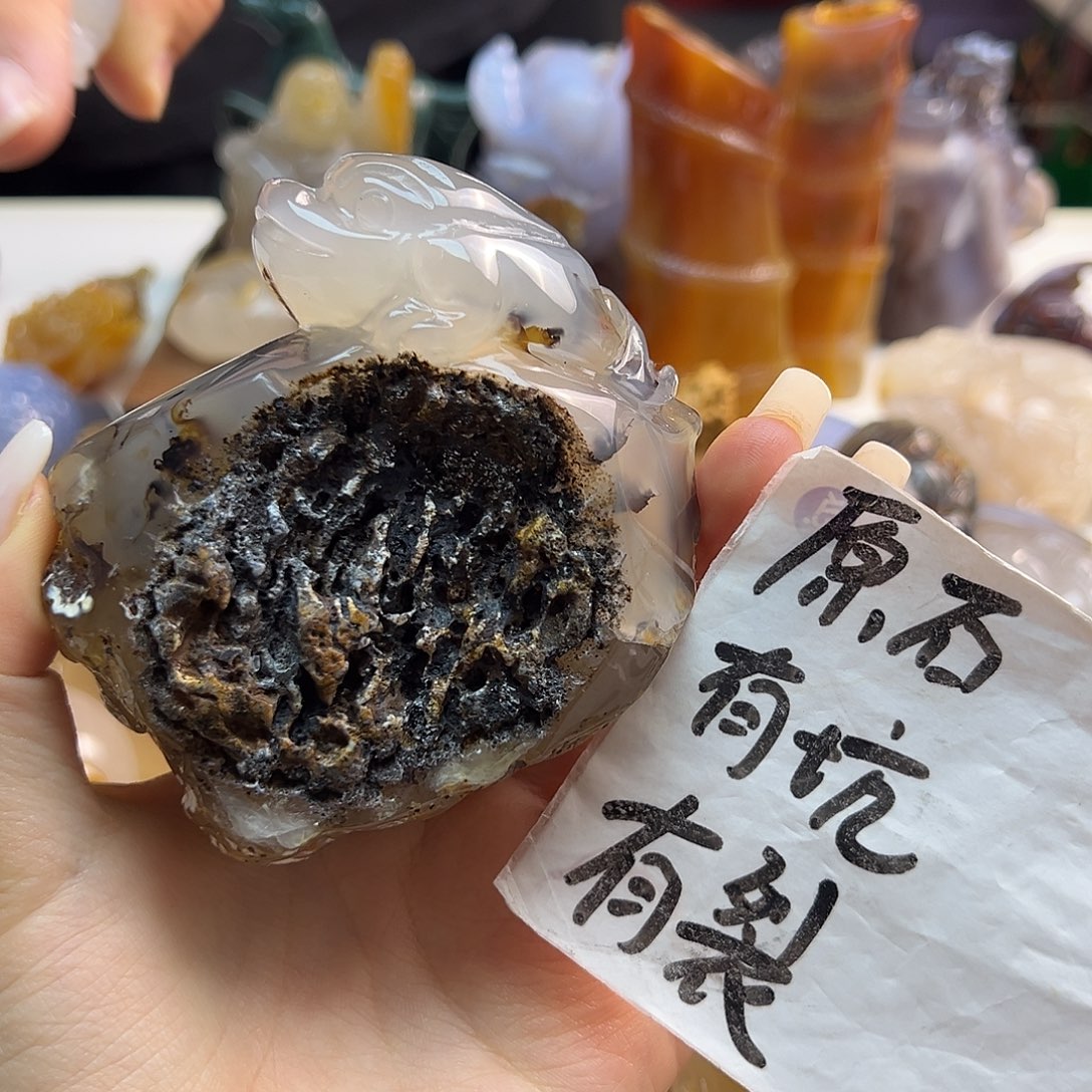 玛瑙/玉髓未镶嵌颈饰