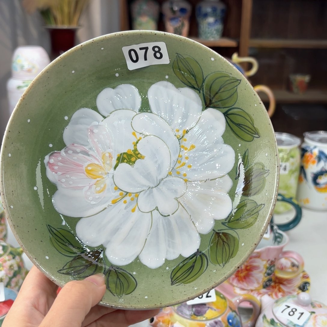 景德镇手绘高温釉下彩陶瓷茶具