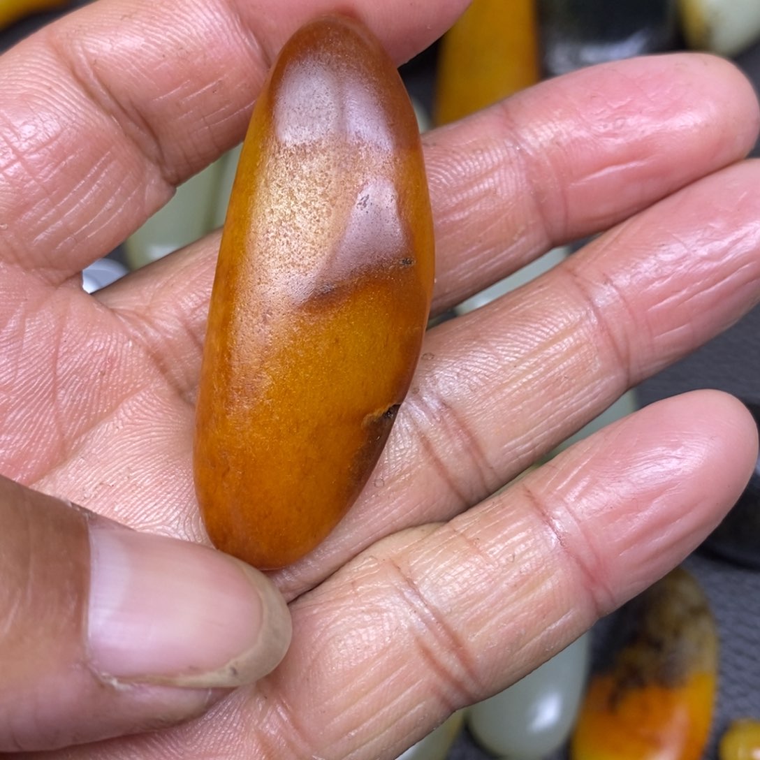 和田玉（糖玉）挂件未镶嵌