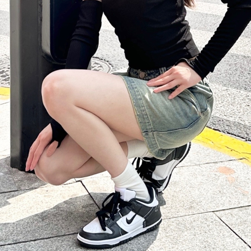 清货 耐克正品 Nike Dunk Disrupt 2 黑白低帮板鞋 DV4024-002
