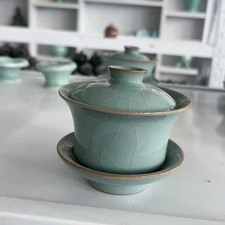 小米茶器龙泉青瓷