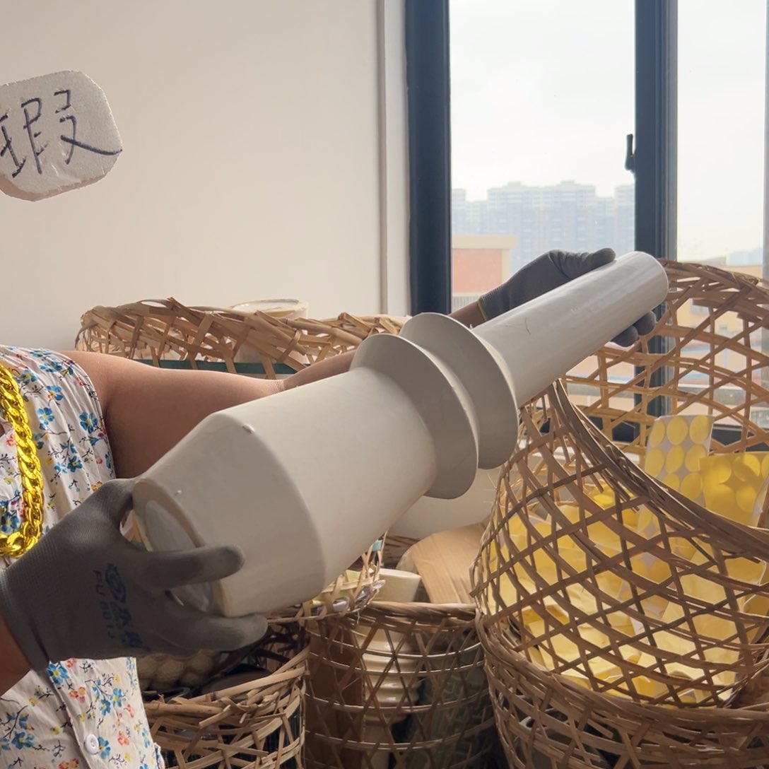 摆件22 号高中低温陶瓷瓶（微瑕）