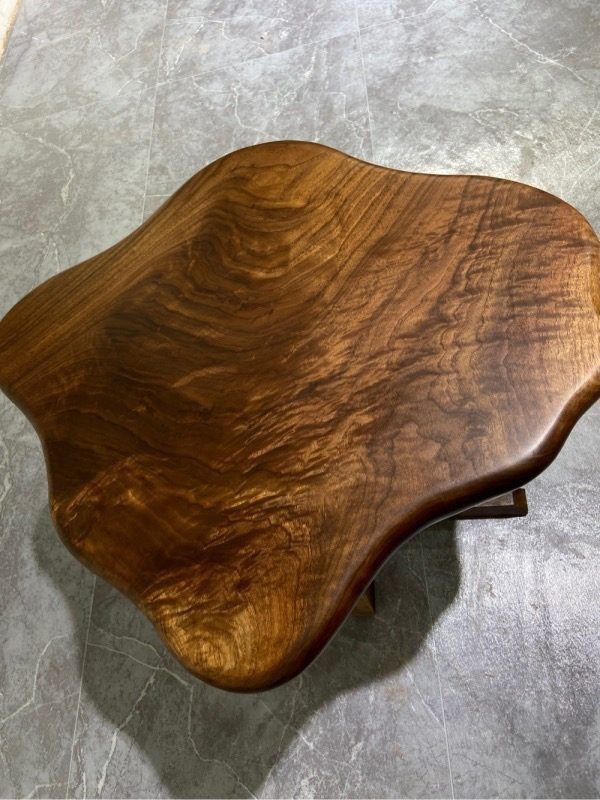 北美黑胡桃纯料简约创意边几沙发茶几62×60×60（不包邮）客厅角几
