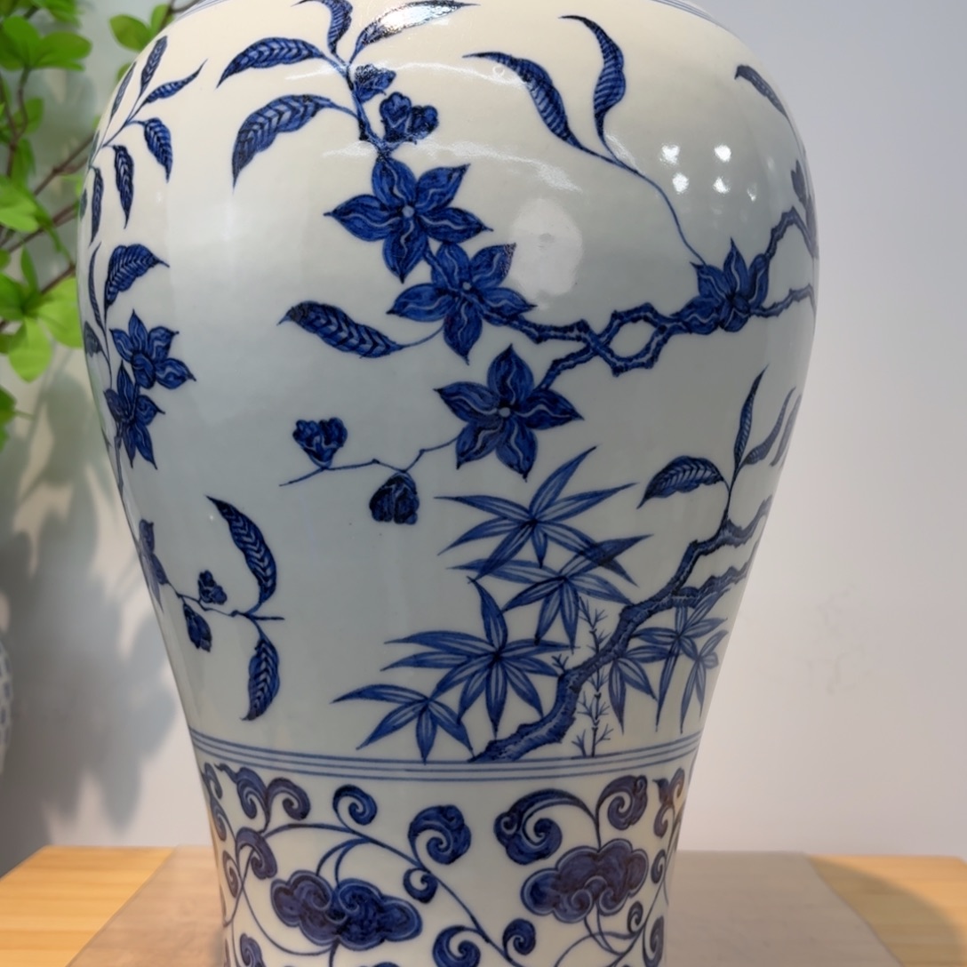 易***韵瓷摆件瓷器工艺品摆件青花