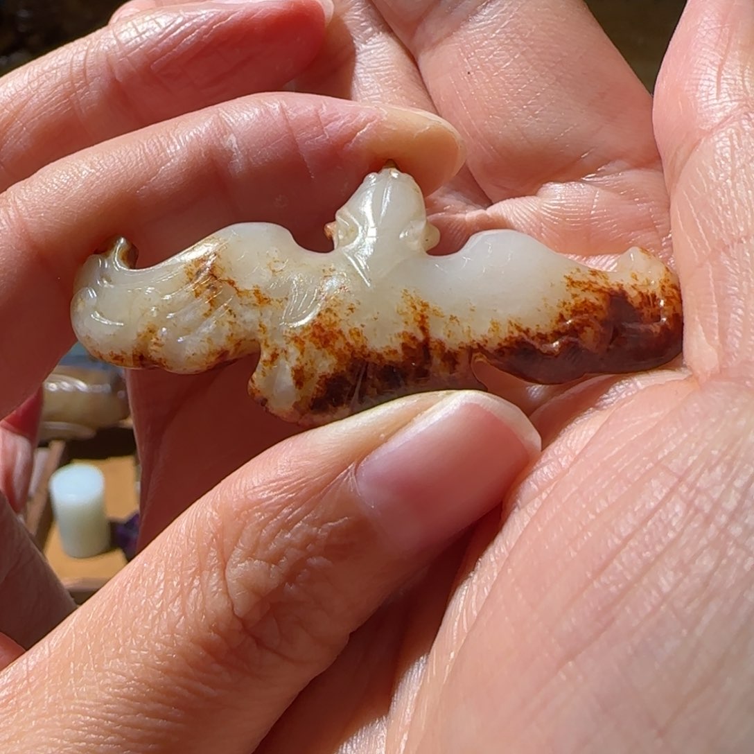 和田玉挂件未镶嵌一**城