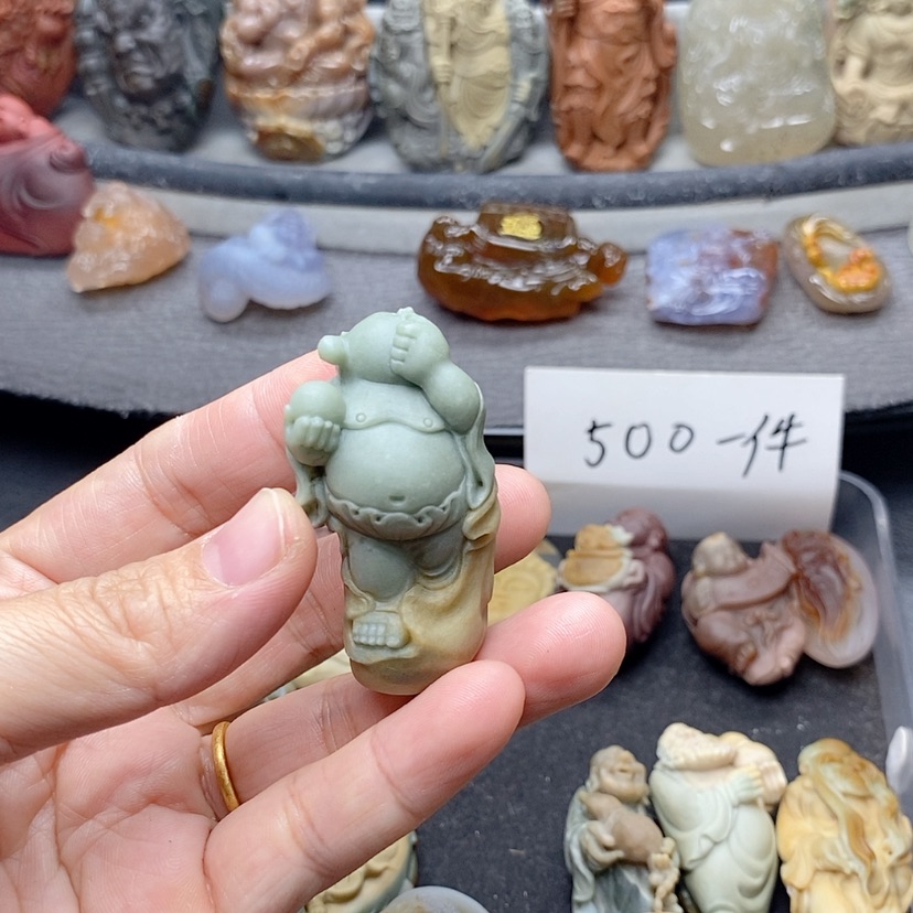 【闪购商品】定制石英质玉吊坠未镶嵌