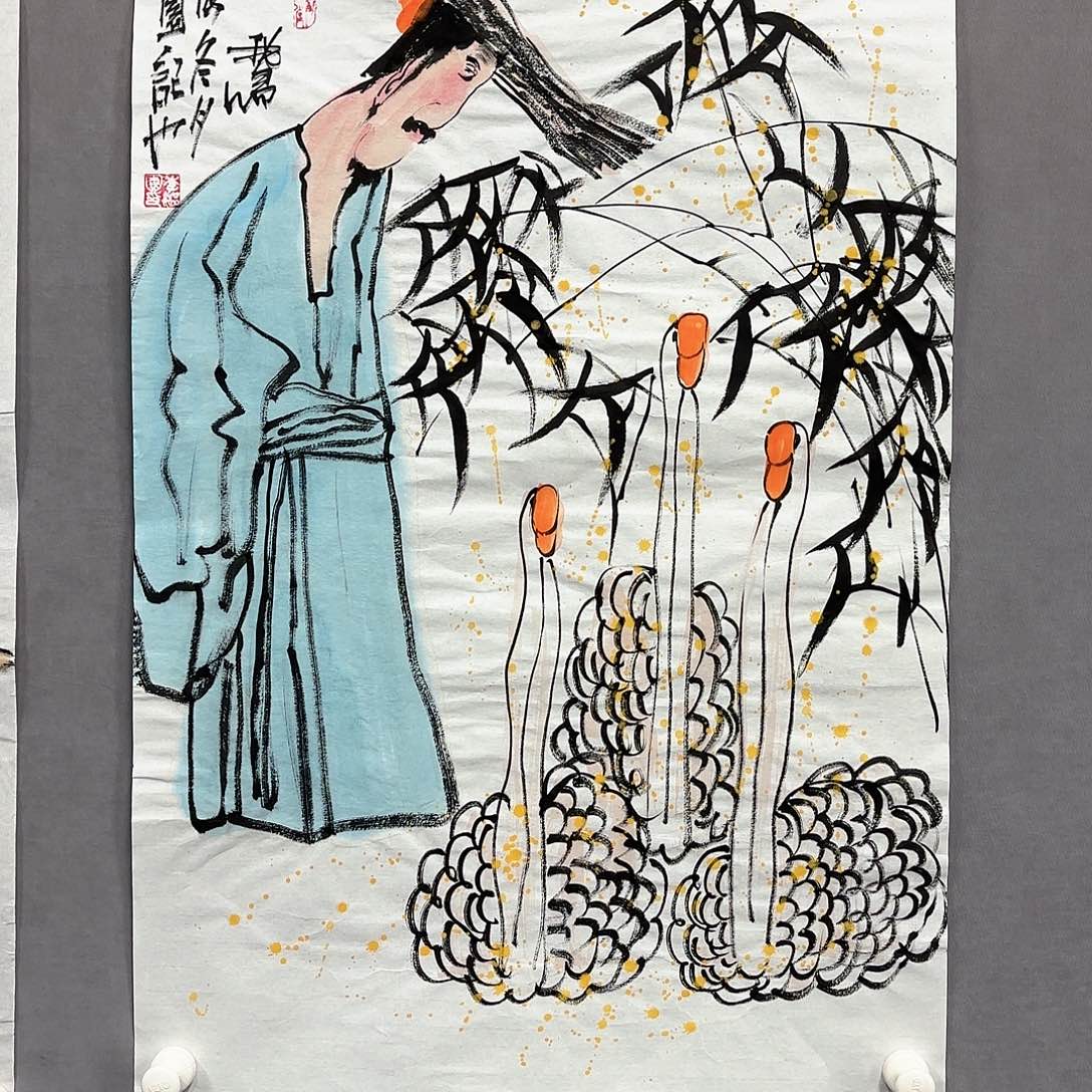 国画国画纯手绘作品请放心去藏