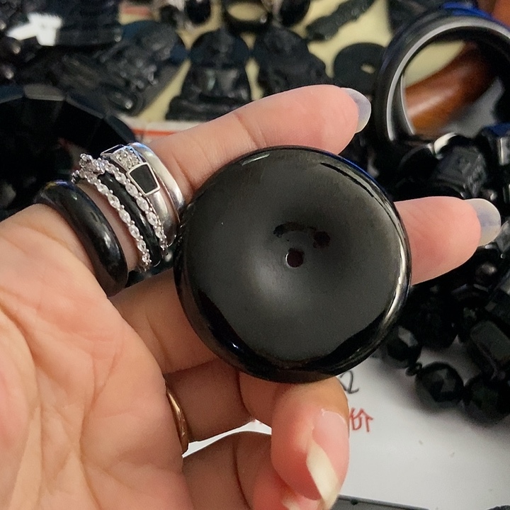 颈饰未镶嵌翡翠扣子