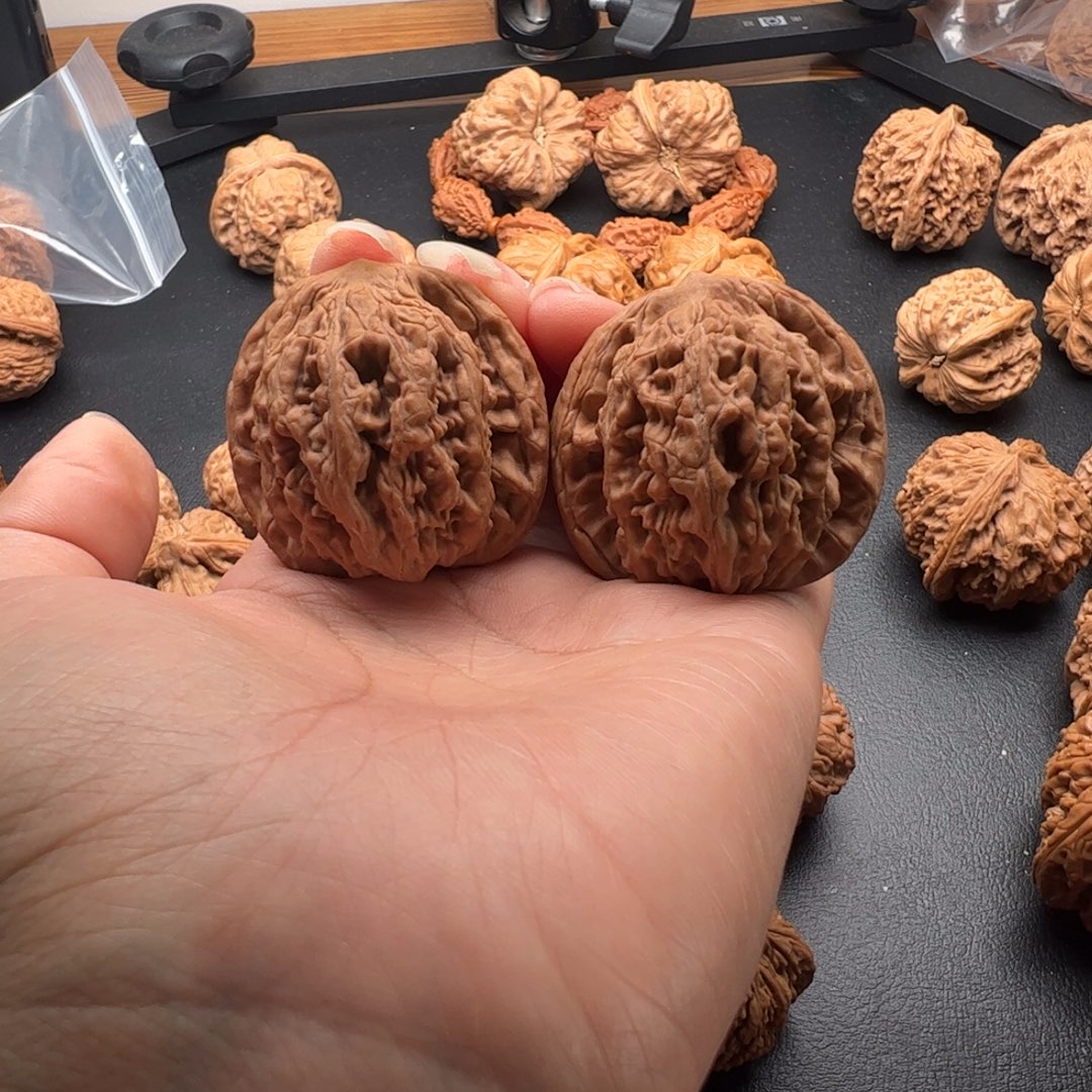 把件文玩核桃虎头