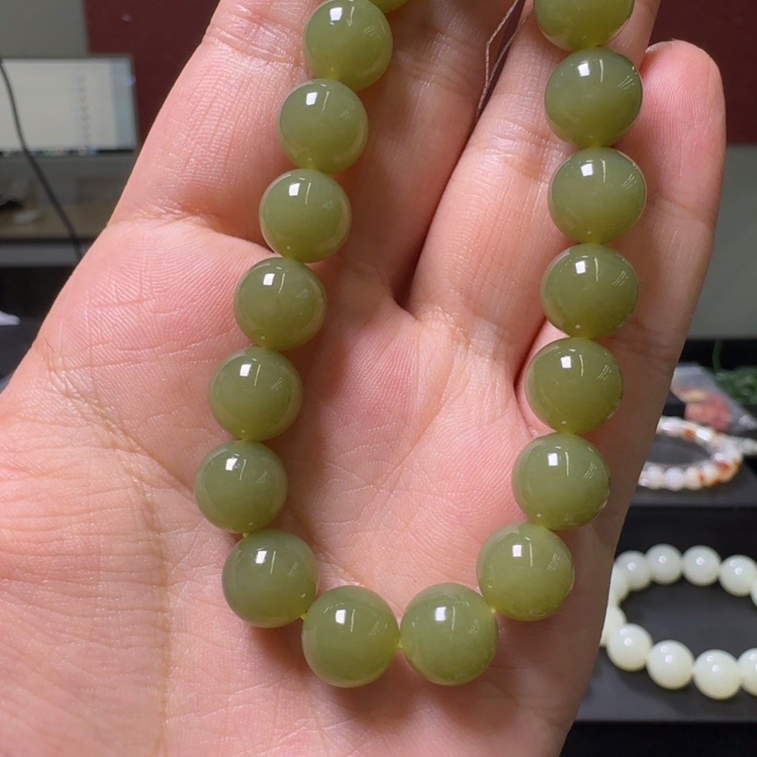 和田玉手链未镶嵌