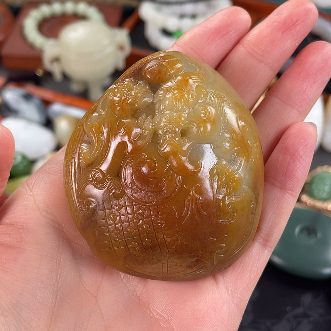 未镶嵌和田玉把件