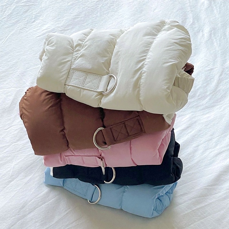 可牵引宠物棉服狗狗秋冬棉衣比熊博美约克夏小型犬冬季加厚衣服