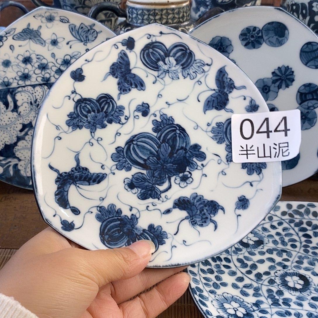手工手绘青花高温陶瓷