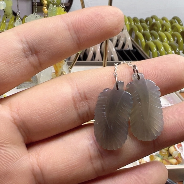 未镶嵌蛇纹石玉手链