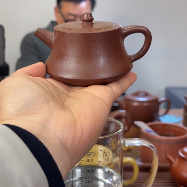 紫砂茶壶底槽清柱初