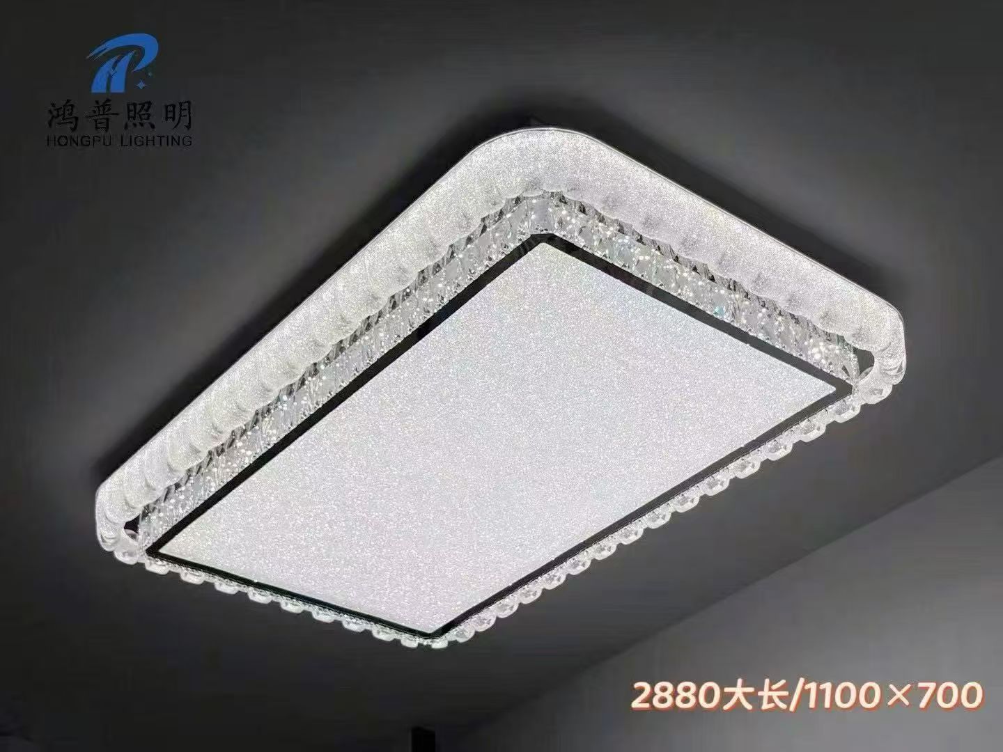 【派普】广东中山原版品牌不锈钢水晶客厅卧室灯高端大气时尚灯具