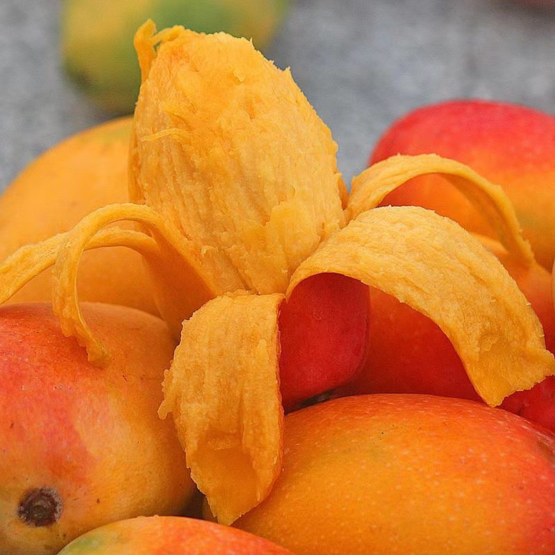 【催熟食用】海南贵妃芒果9斤装批发应季红金龙芒果