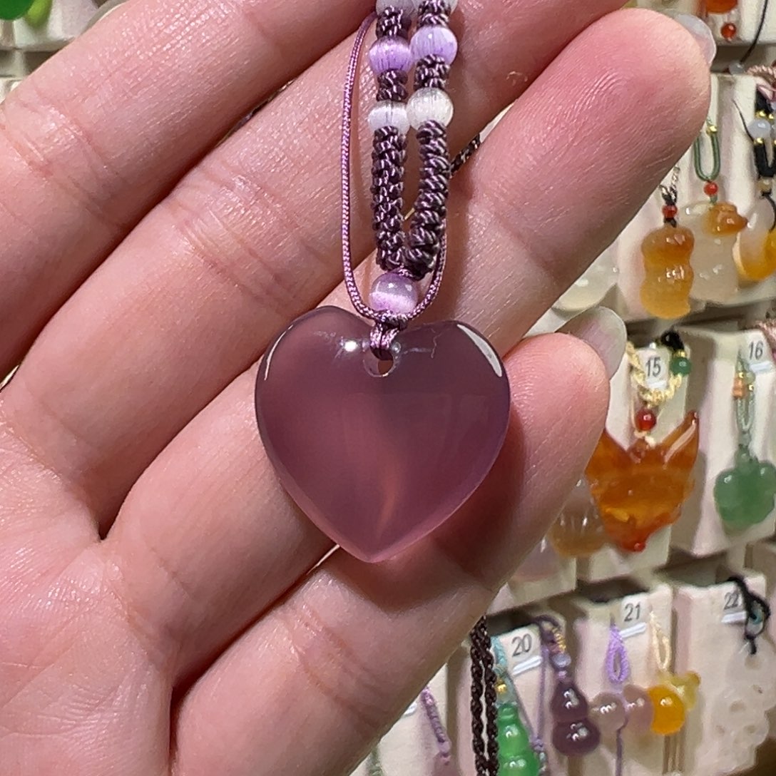 玛瑙/玉髓未镶嵌吊坠(赠链)福利不退不换