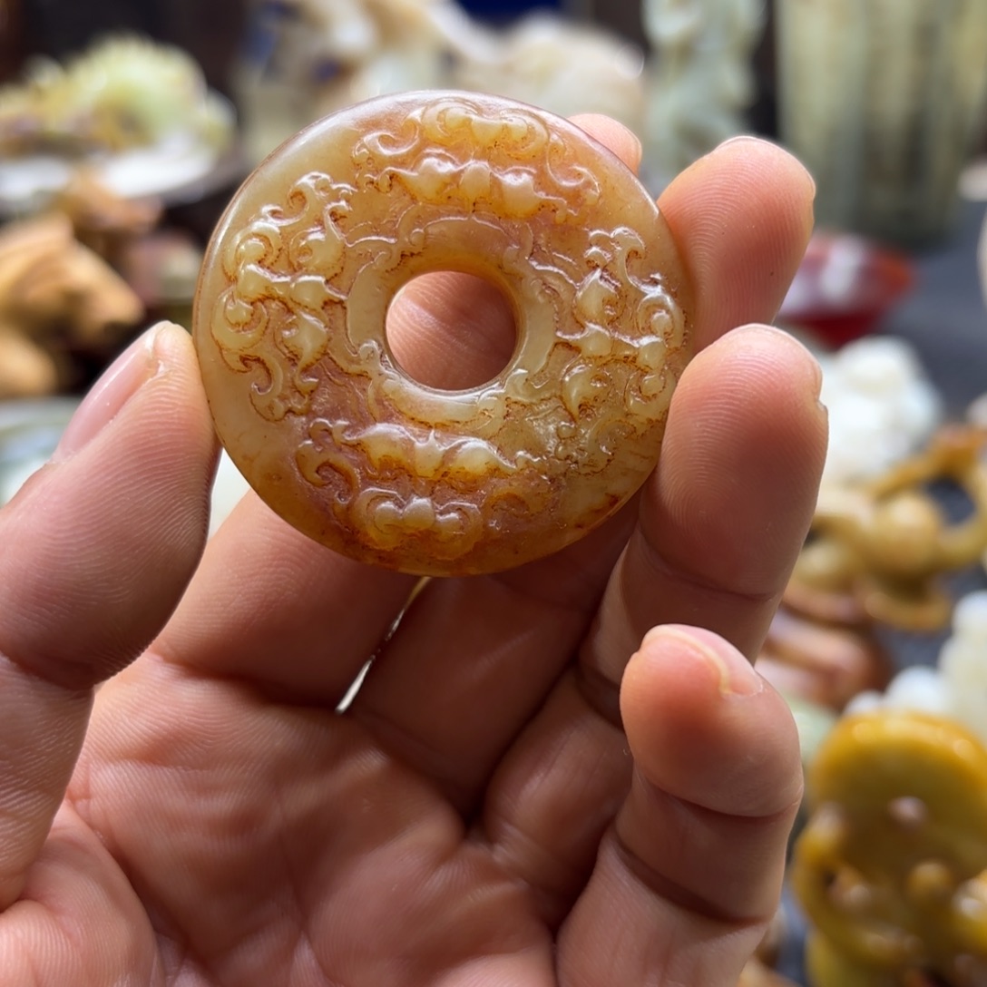 和田玉（糖玉）未镶嵌挂件