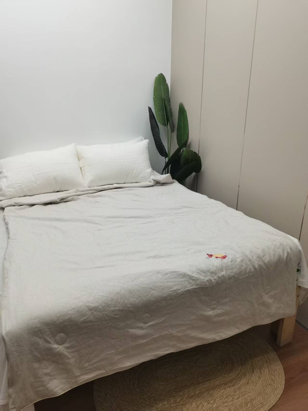 C005 小鱼罗布麻+11支汉麻单人夏凉被  145×200cm