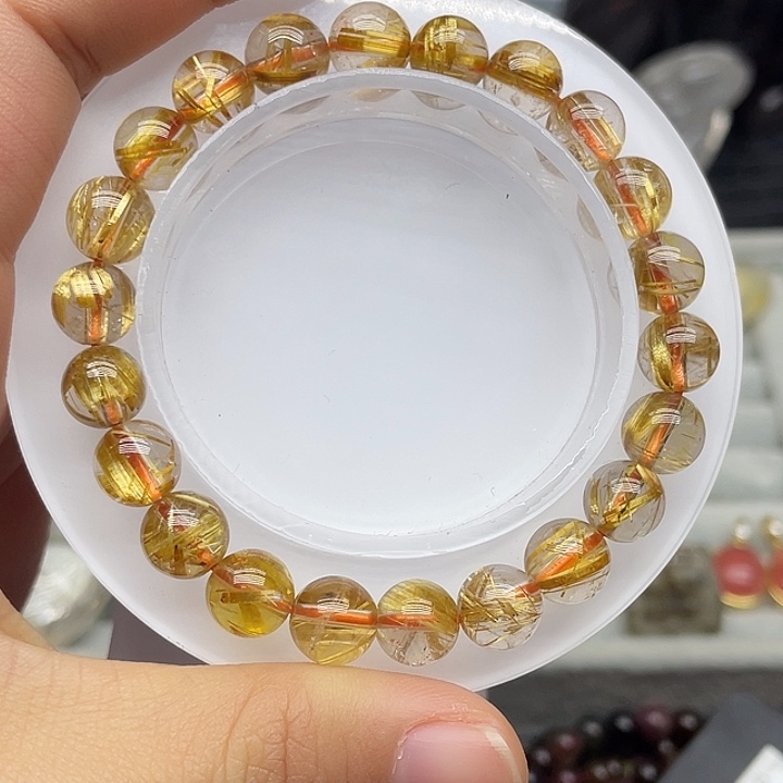 水晶手链未镶嵌蔚定制