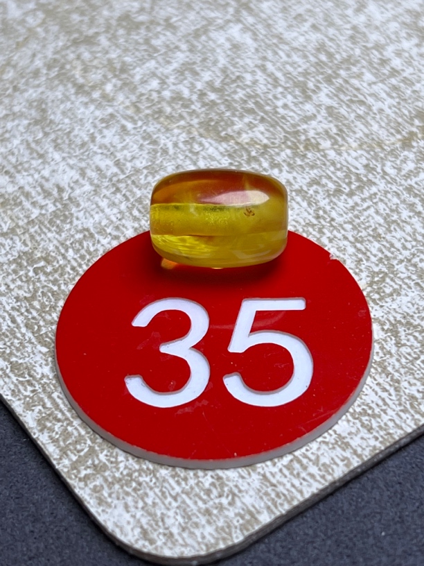 天然原矿蜜蜡净水飘花桶珠 尺寸11/15 微花粉