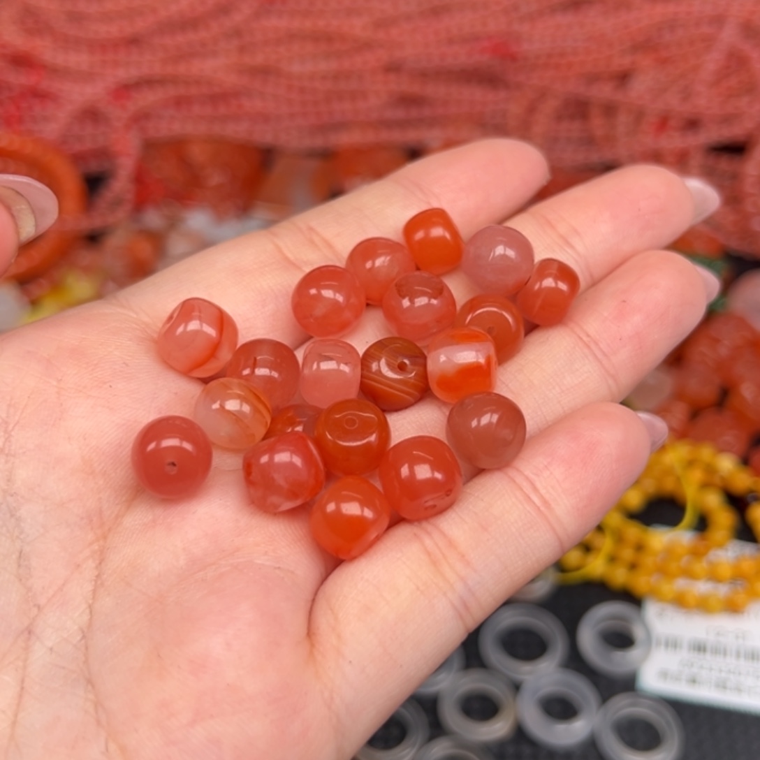 南红玛瑙未镶嵌吊坠(不含链)