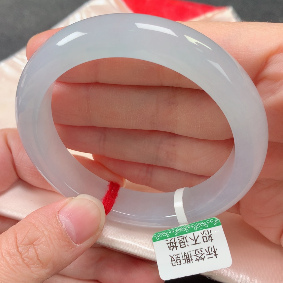 未镶嵌手镯翡翠缅甸天然翡翠手镯5657