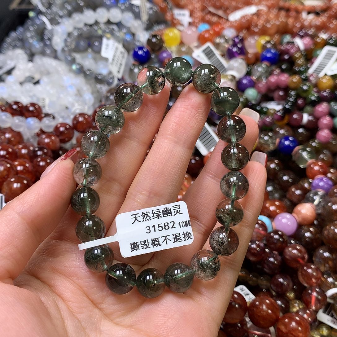 水晶手链未镶嵌，