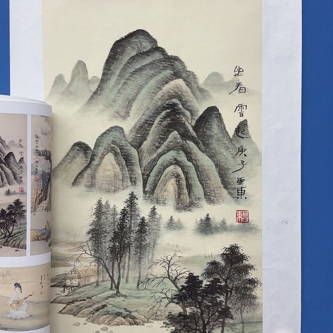 国画多次参加国内外大型