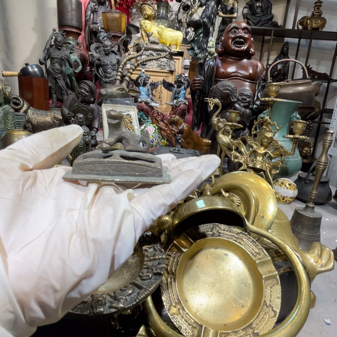 大阪回流铜器摆件120