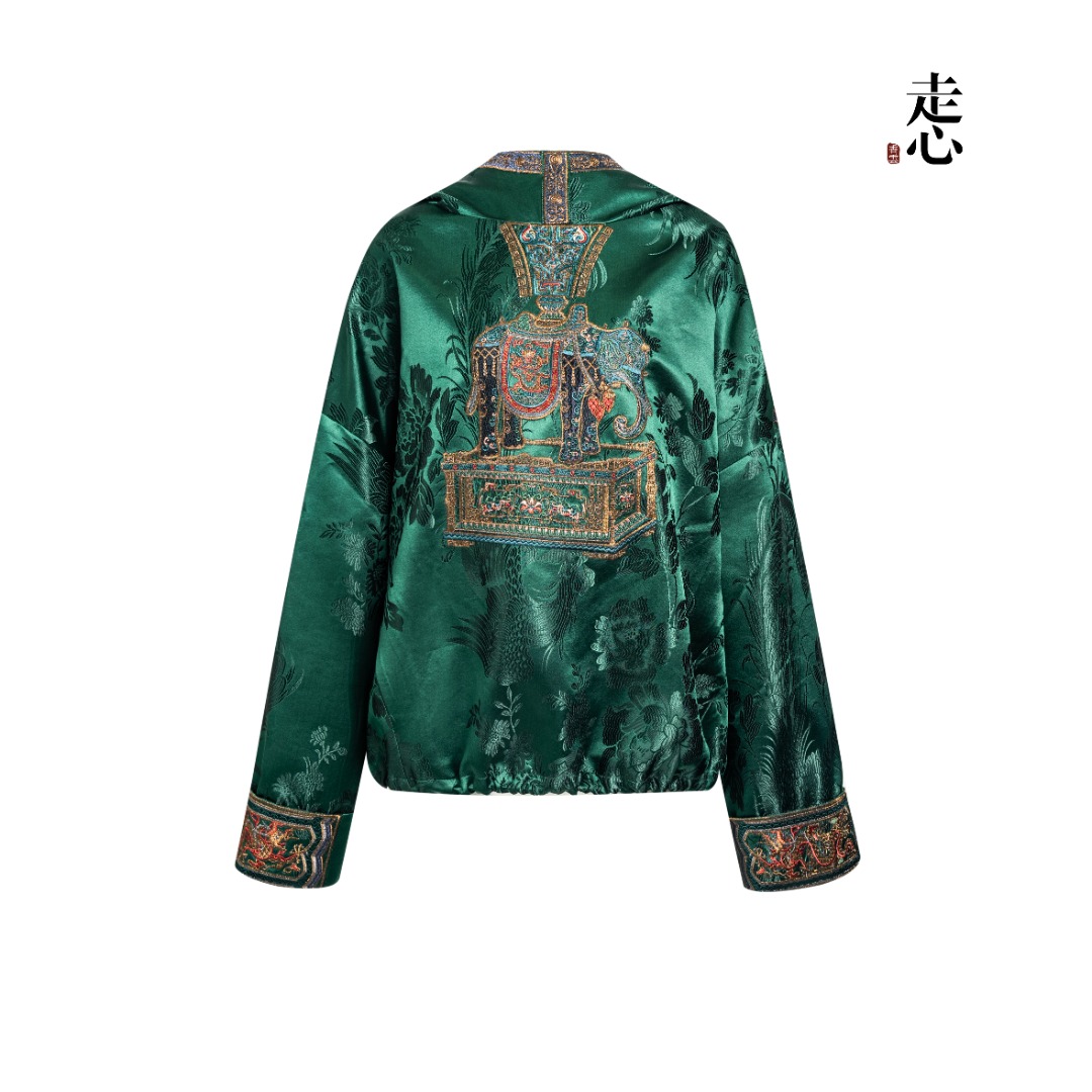 【香云走心】珐琅彩 套头衫25ZX9245