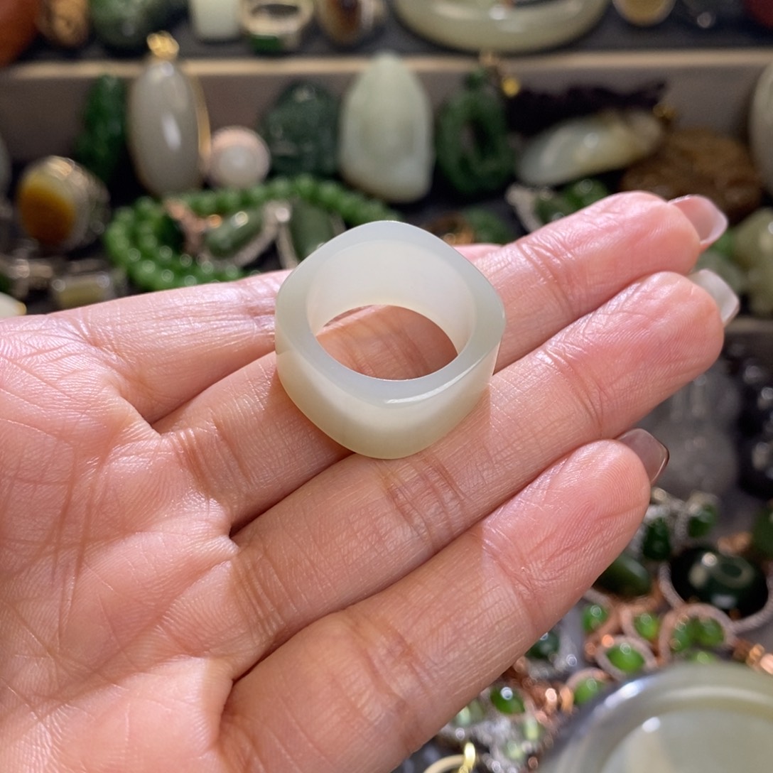 和田玉未镶嵌挂件1*x