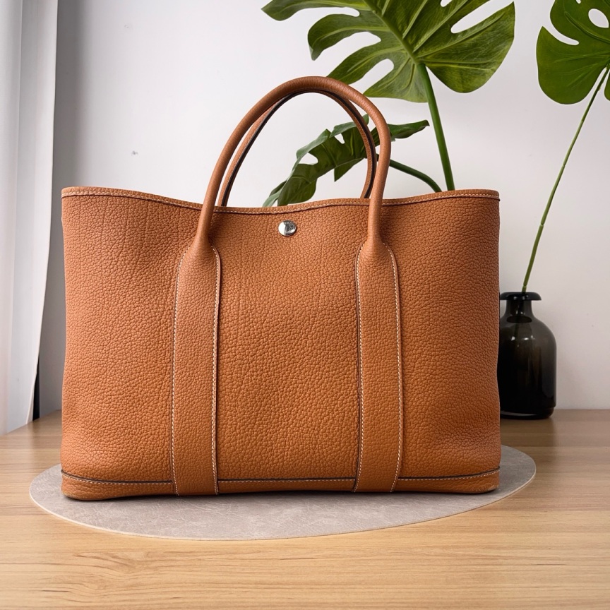 95新 Hermes/爱马仕 花园包36/手提包/5129