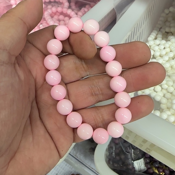 柏香籽/百香籽吊坠粉色354