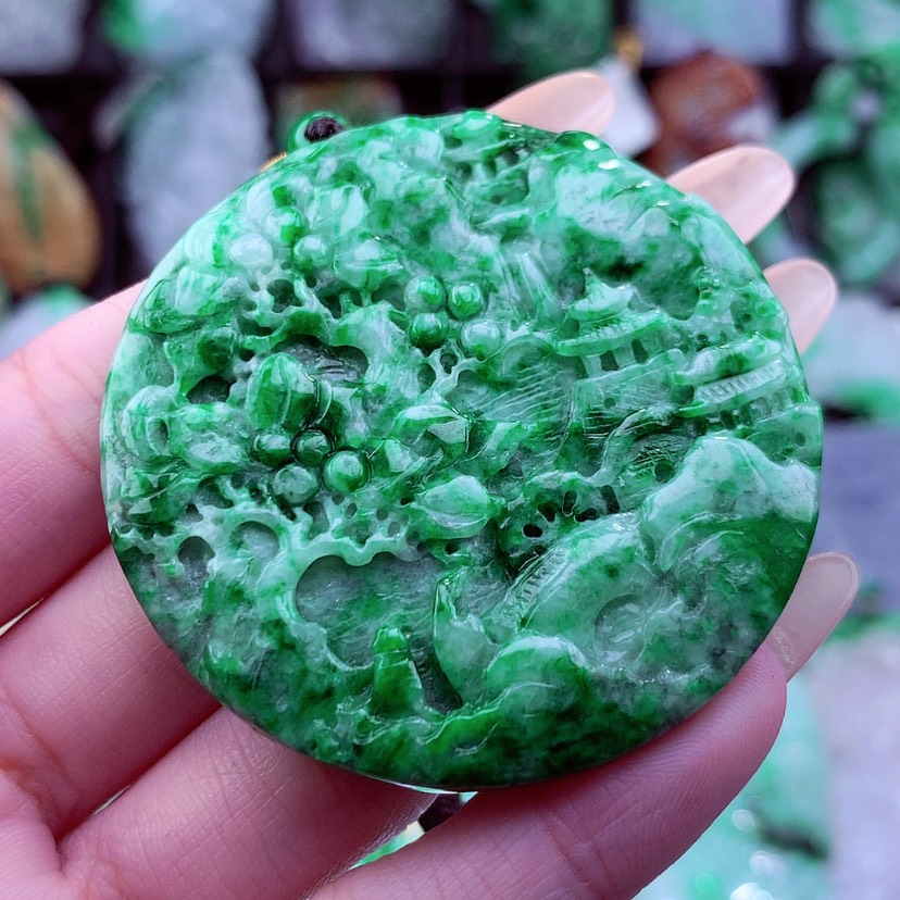 【闪购商品】翡翠颈饰未镶嵌天然