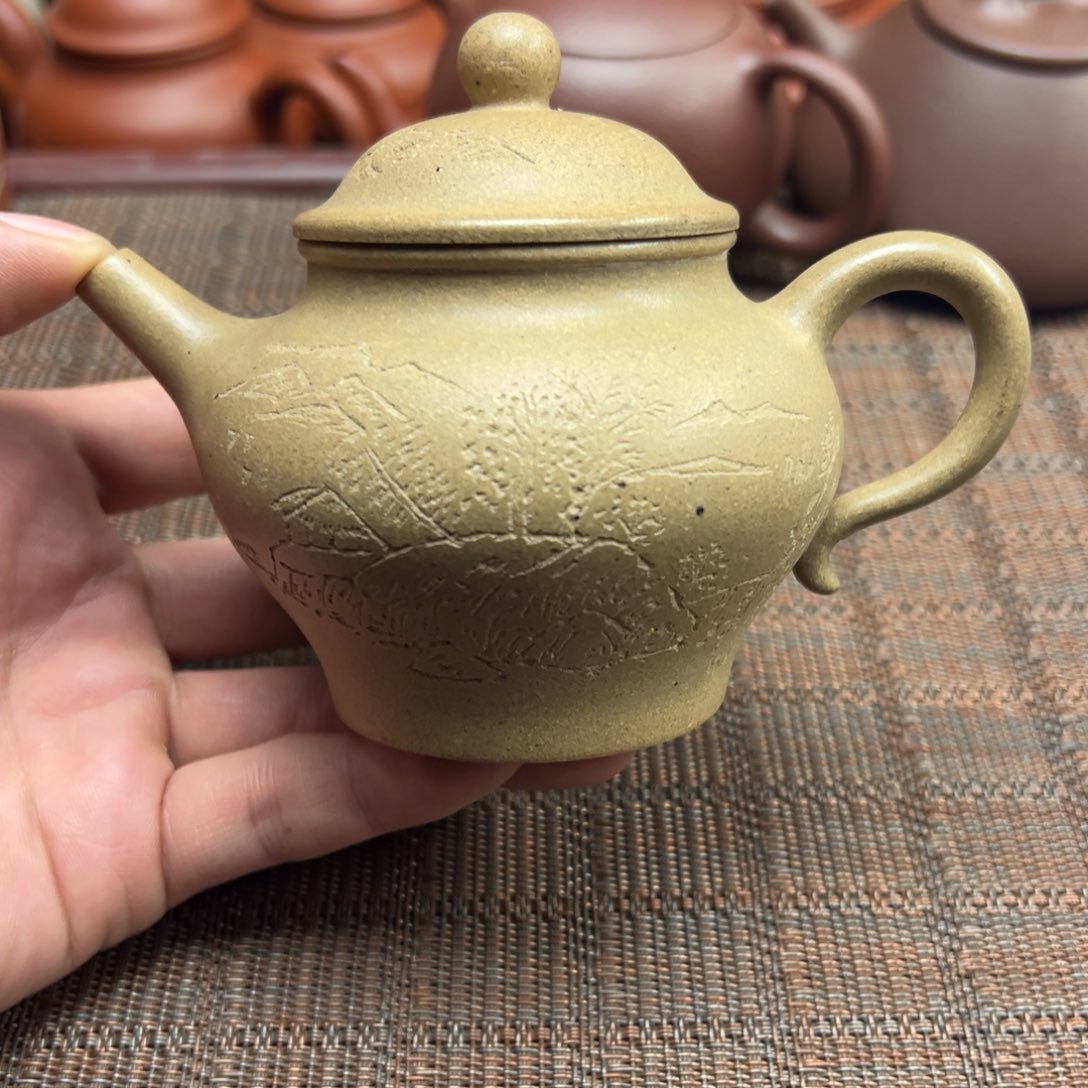 紫砂茶壶宜兴原矿紫砂230毫升容量