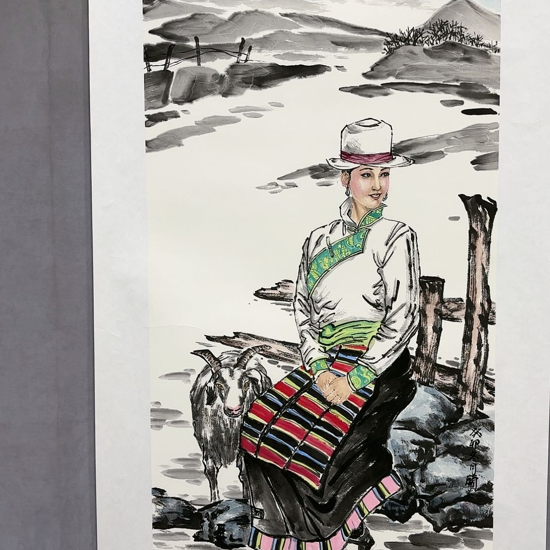 国画国画纯手绘作品请放心去藏