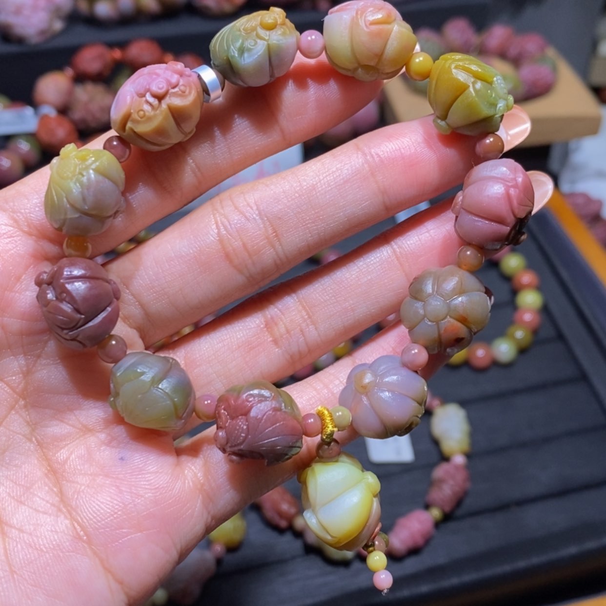 【闪购商品】玛瑙/玉髓手串未镶嵌盐源玛瑙