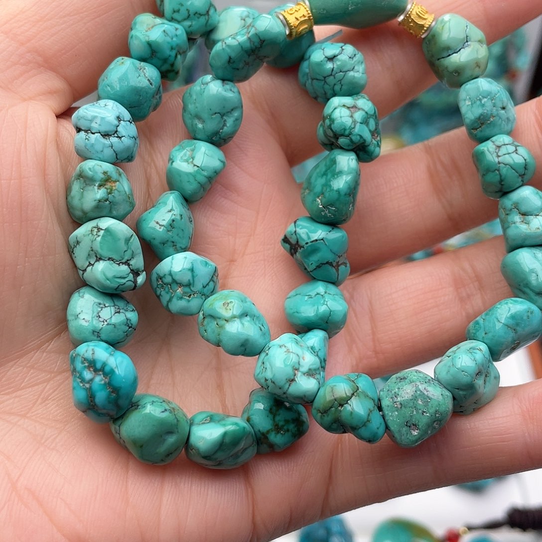 欢***。未镶嵌绿松石手链