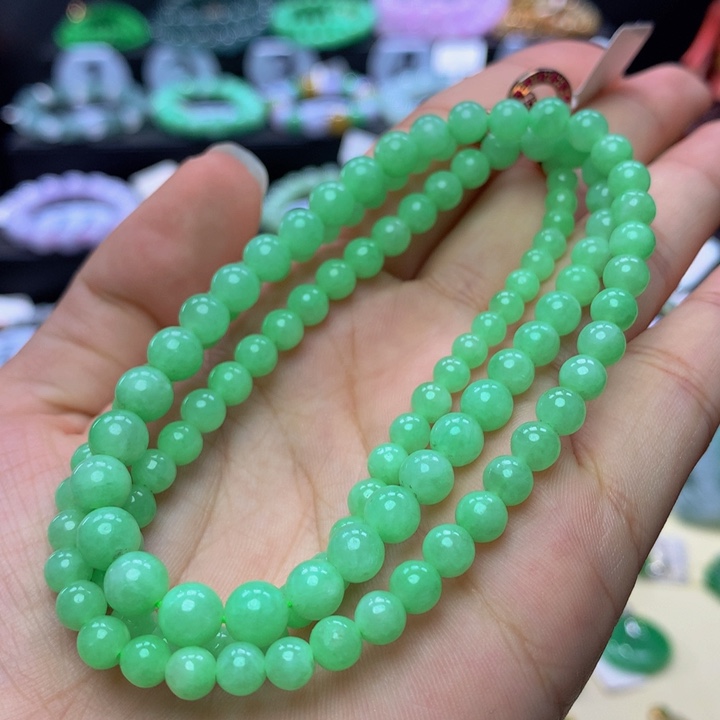 翡翠手链未镶嵌翡翠