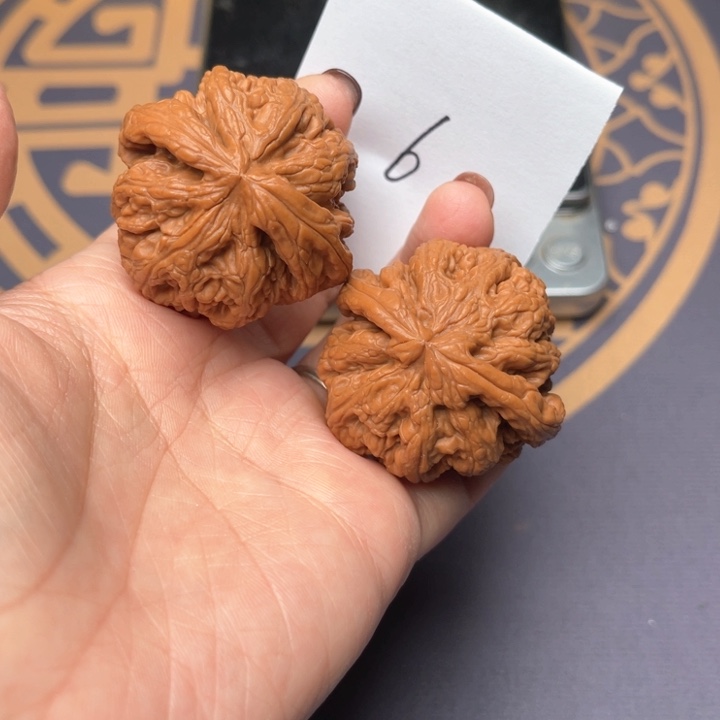 文玩核桃把件40大粗粒