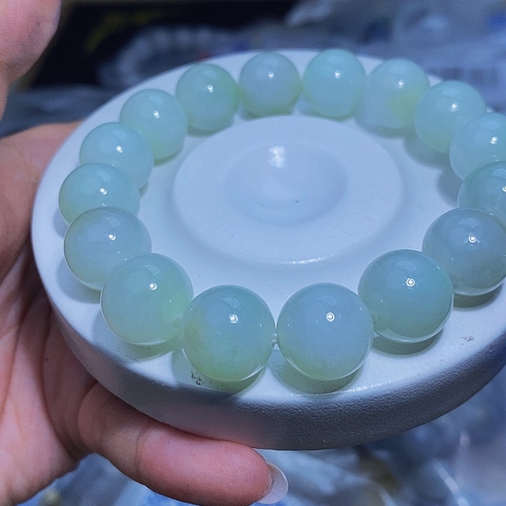 未镶嵌手串翡翠天然缅甸A货翡翠13.6