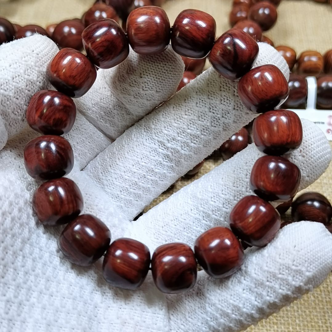 黄花梨/降香黄檀手串/手链一**血海黄老料1314规格手串