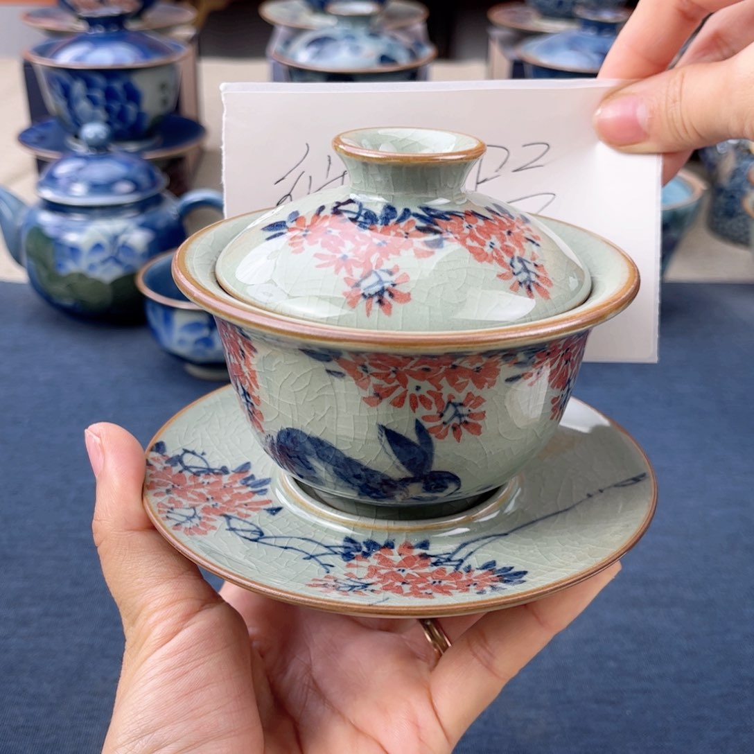 杯景德镇手绘手工茶具